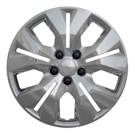 Coast2Coast 16", 5 Split Spoke, Chrome Plated, Plastic, Set Of 4, Lug Covers IWC46716C